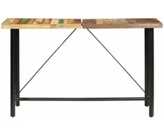 Baro stalas, 180x70x107cm, perdirbtos medienos masyvas