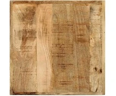 Baro stalas, 55x55x107cm, mango medienos masyvas ir geležis