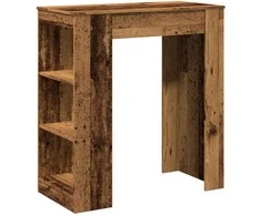 Baro stalas su lentynomis, medienos, 95x47x103,5cm, mediena