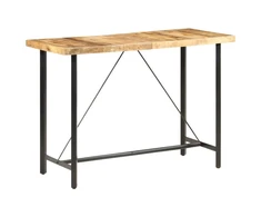 Baro staliukas, 150x70x107cm, neapdorota mango mediena