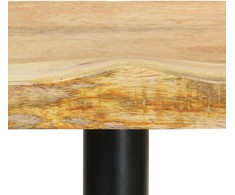 Baro taburetės, 2vnt., 52cm, mango medienos masyvas