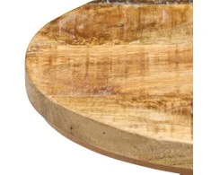 Baro taburetės, 2vnt., neapdorota mango mediena