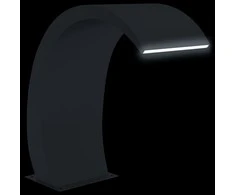 Baseino fontanas su LED, 22x60x70cm, nerūdijantis plienas 304