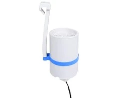 Baseino separatorius ir siurblys su adapteriu, 16cm, plastikas