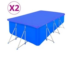 Baseino uždangalai, 2vnt., 540x270cm, PE, 90g/m², stačiakampiai