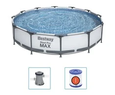 Baseinas su filtro pompa Bestway Steel Pro Max 3
