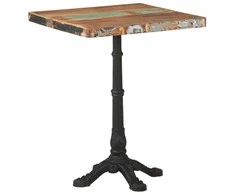 Bistro staliukas, 60x60x76cm, perdirbtos medienos masyvas