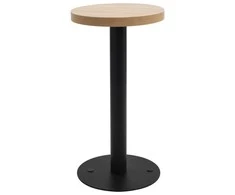 Bistro staliukas, šviesiai rudos spalvos, 40cm, MDF