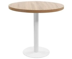 Bistro staliukas, šviesiai rudos spalvos, 80cm, MDF