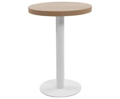 Bistro staliukas, šviesiai rudos spalvos, 60cm, MDF