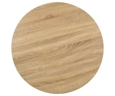 Bistro staliukas, šviesiai rudos spalvos, 80cm, MDF
