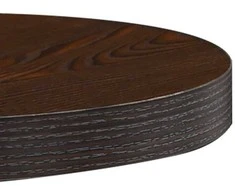 Bistro staliukas, tamsiai rudos spalvos, 40cm, MDF