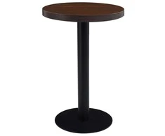 Bistro staliukas, tamsiai rudos spalvos, 50cm, MDF