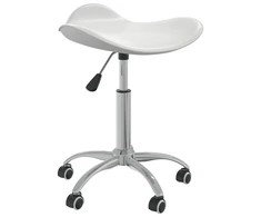Biuro kėdė, baltos spalvos, dirbtinė oda (323683)