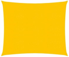 Burė nuo saulės, geltonos spalvos, 2x2,5m, HDPE, 160g/m²