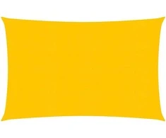 Burė nuo saulės, geltonos spalvos, 3,5x4,5m, HDPE, 160g/m²