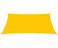 Burė nuo saulės, geltonos spalvos, 4,5x4,5m, HDPE, 160g/m²