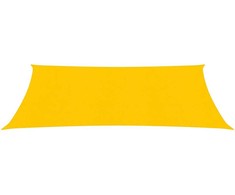 Burė nuo saulės, geltonos spalvos, 4x6m, HDPE, 160g/m²