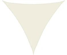 Burė nuo saulės, kreminė, 2x2x2m, 100% oksfordo poliesteris