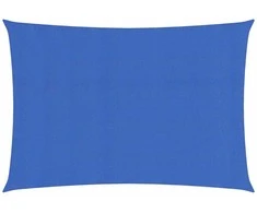 Burė nuo saulės, mėlyna, 2,5x5m, HDPE, 160g/m², stačiakampė