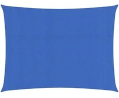 Burė nuo saulės, mėlynos spalvos, 3,5x4,5m, HDPE, 160g/m²