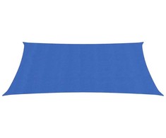 Burė nuo saulės, mėlynos spalvos, 3x4,5m, HDPE, 160g/m²