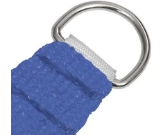 Burė nuo saulės, mėlynos spalvos, 3x5m, HDPE, 160g/m²