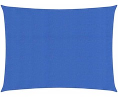 Burė nuo saulės, mėlynos spalvos, 4x5m, HDPE, 160g/m²