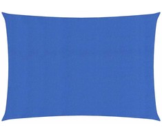 Burė nuo saulės, mėlynos spalvos, 4x6m, HDPE, 160g/m²