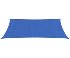 Burė nuo saulės, mėlynos spalvos, 4x7m, HDPE, 160g/m²