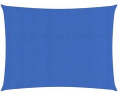 Burė nuo saulės, mėlynos spalvos, 5x6m, HDPE, 160g/m²