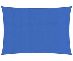 Burė nuo saulės, mėlynos spalvos, 6x8m, HDPE, 160g/m²