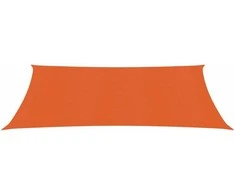 Burė nuo saulės, oranžinės spalvos, 3x6m, HDPE, 160g/m²