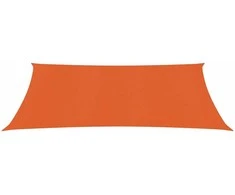Burė nuo saulės, oranžinės spalvos, 4x5m, HDPE, 160g/m²