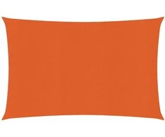 Burė nuo saulės, oranžinės spalvos, 4x5m, HDPE, 160g/m²