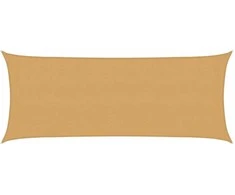 Burė nuo saulės, smėlio, 2x4,5m, HDPE, 160g/m², stačiakampė