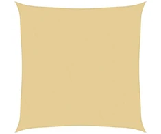Burė nuo saulės, smėlio, 3,6x3,6m, 100% oksfordo poliesteris