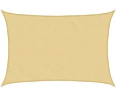 Burė nuo saulės, smėlio, 3x2m, 100% oksfordo poliesteris