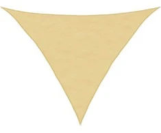 Burė nuo saulės, smėlio, 3x3x4,24m, 100% oksfordo poliesteris