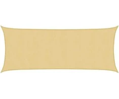 Burė nuo saulės, smėlio, 4,5x2m, 100% oksfordo poliesteris