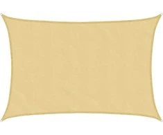 Burė nuo saulės, smėlio, 4,5x3,5m, 100% oksfordo poliesteris