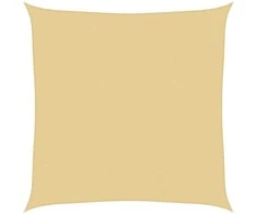 Burė nuo saulės, smėlio, 4,5x4,5m, 100% oksfordo poliesteris