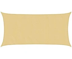Burė nuo saulės, smėlio, 4x2m, 100% oksfordo poliesteris