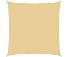 Burė nuo saulės, smėlio, 4x4m, 100% oksfordo poliesteris