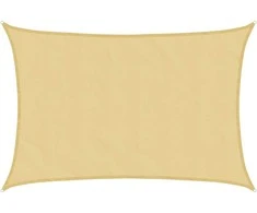Burė nuo saulės, smėlio, 5x4m, 100% oksfordo poliesteris