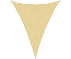 Burė nuo saulės, smėlio, 5x6x6m, 100% oksfordo poliesteris