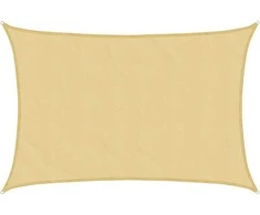 Burė nuo saulės, smėlio, 6x4m, 100% oksfordo poliesteris