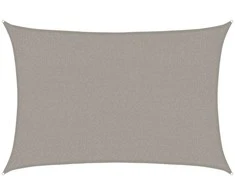 Burė nuo saulės, šviesiai siva, 2x2,5m, HDPE, 160g/m²
