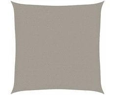 Burė nuo saulės, šviesiai siva, 2x2m, HDPE, 160g/m², kvadratinė