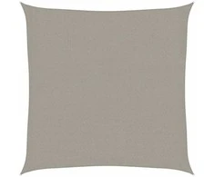 Burė nuo saulės, šviesiai siva, 3,6x3,6m, HDPE, 160g/m²